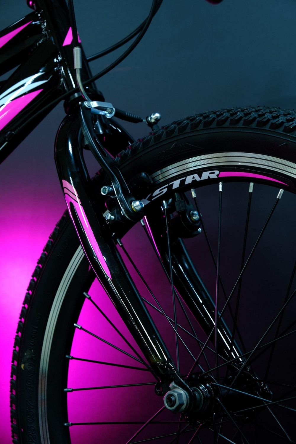 MAXSTAR Rigid 20 Чёрный/Розовый