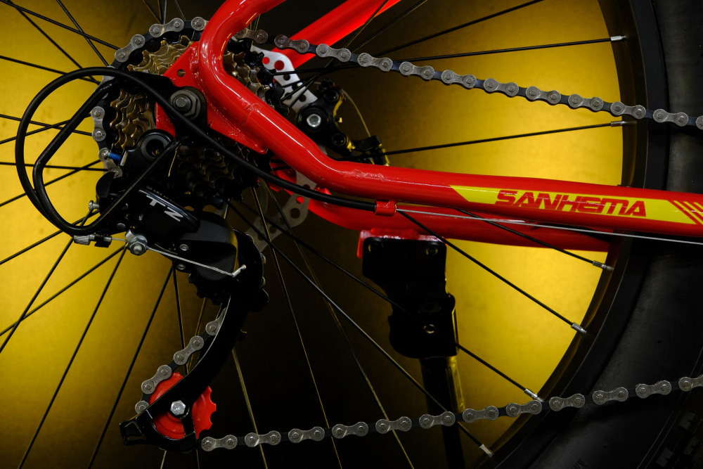 SANHEMA FAT 26 Красный/Жёлтый