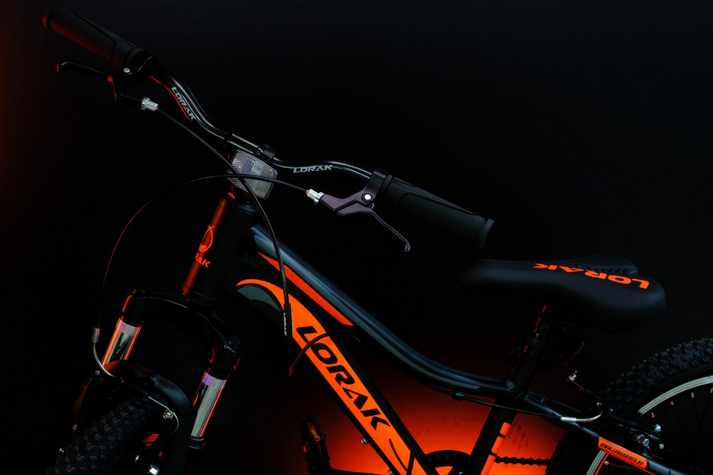 Lorak RACE Lite 20 Матовый Чёрный/Оранжевый