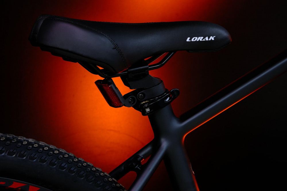 LORAK 6.0 8 sp Матовый Серый/Оранжевый 19р (на рост 171-182)