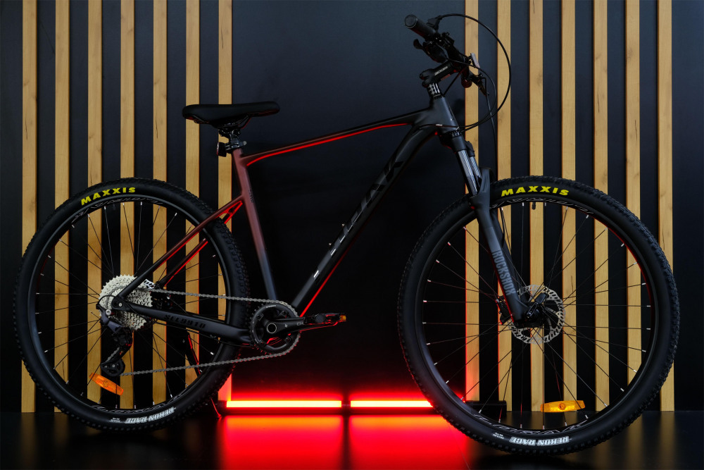 LORAK Sel 9910 Матовый Красный/Чёрный рама 21 (на рост 183-190)